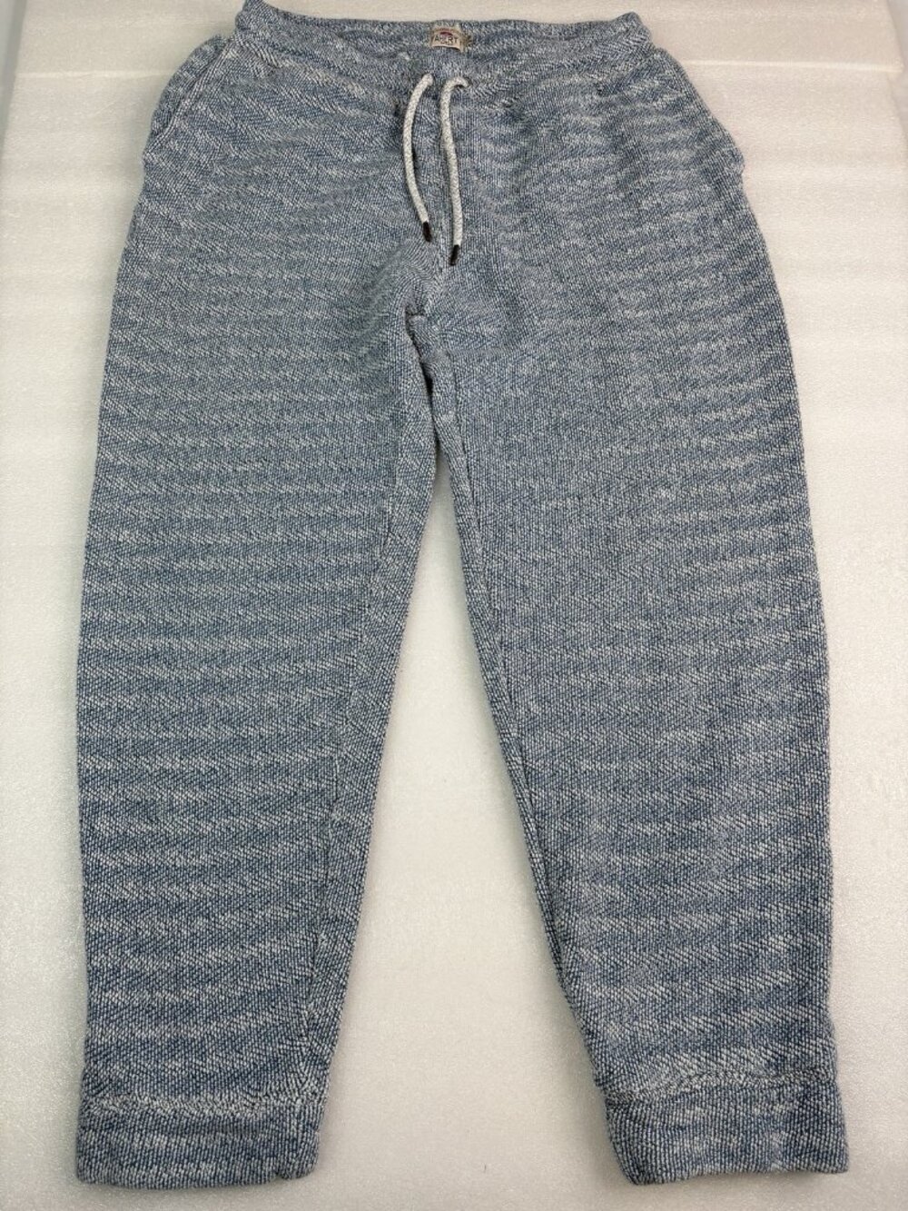 Faherty Whitewater Joggers Sweatpants Men’s L Blue White Lounge Beach